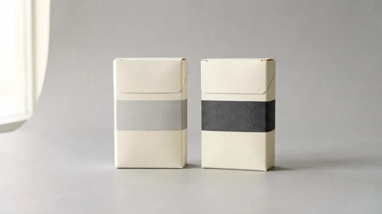 Two distinct Double Happiness soft-pack carton records shown for an exact product check